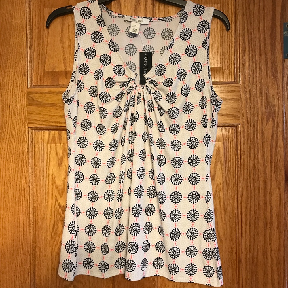 NWT WHBM sleeveless blouse